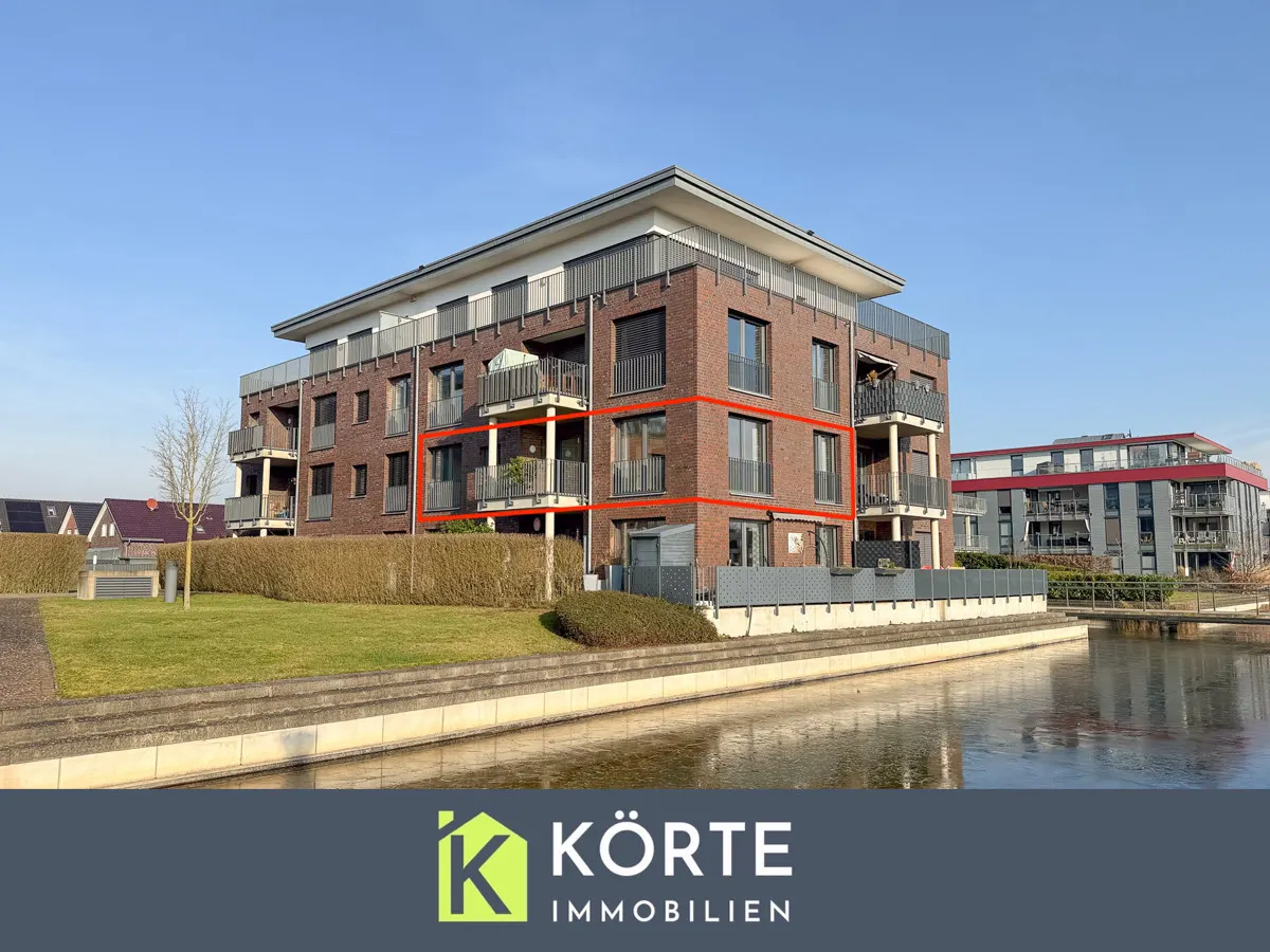 Emsauenpark: Hochwertige Wohnung mit Balkon, Aufzug und Tiefgaragenstellplatz zu mieten!