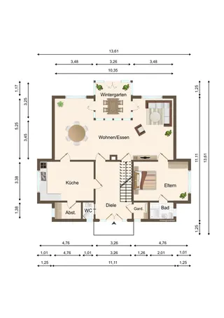 Altenlingen Heuberge: Einzigartiges Architektenhaus auf großzügigem Erbpachtgrundstück! Bild 54