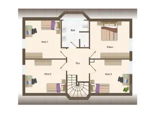 Einziehen & wohlfühlen: Junges und modernes Einfamilienhaus aus 2017 in familienfreundlichem Neubaugebiet in Lünne! Bild 34