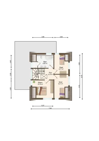 Kompakt, modern, energieeffizient: Junges Einfamilienhaus mit 3 Schlafzimmern zu kaufen! Baujahr 2015 Bild 21