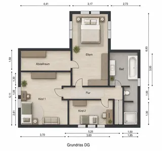 Einziehen statt bauen – saniertes Einfamilienhaus auf großzügigem Grundstück in Lingen (Ems)! Bild 29