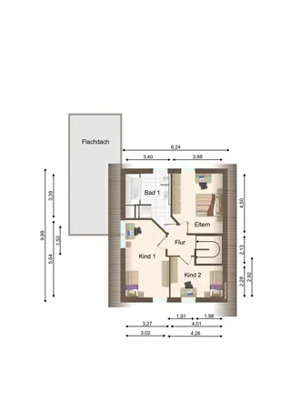Ein Zuhause zum Wohlfühlen - top gepflegte Doppelhaushälfte in Lingen Gauerbach! Bild 23