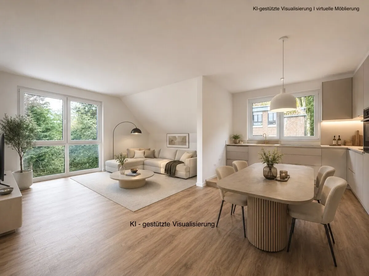 Neubau Erstbezug: Moderne und hochwertige 3-Zimmer-Wohnung in Lingen Darme zu mieten!