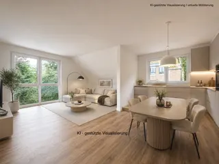 Neubau Erstbezug: Moderne und hochwertige 3-Zimmer-Wohnung in Lingen Darme zu mieten! Bild 1