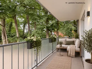 Innenstadtlage und trotzdem ruhig: 3-Zimmer-Wohnung mit Balkon und Stellplatz zu mieten! Bild 22