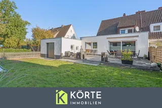 Alt trifft Neu: Doppelhaushälfte mit modernem Anbau und viel Potential zu verkaufen! Bild 1