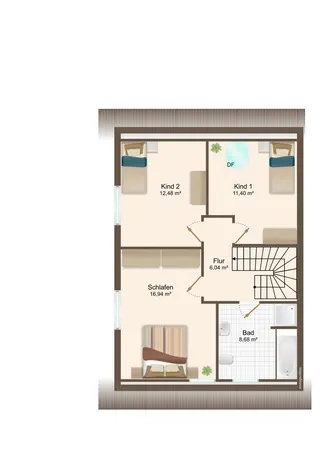 Doppelhaushälfte mit 3 Schlafzimmern, Einbauküche, Carport und sonnigem Grundstück sucht neue Eigentümer in Langen! Bild 25