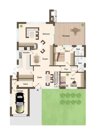 Umgeben von Natur - Wohnen im Grünen: Bungalow auf 1.550 qm großem Südgrundstück zu verkaufen! Bild 27