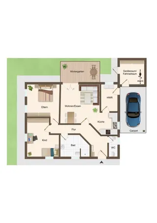 Alles auf einer Ebene: Neuwertiger und gepflegter Bungalow mit vielen Highlights und Platz für Ihr Wohnmobil zu verkaufen! Bild 20