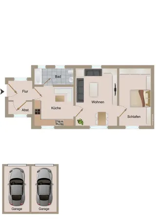 Ob als 3-Familienhaus, Kapitalanlage oder Baugrundstück - hier ist alles möglich! Zwei Wohnhäuser auf großem Grundstück in Lingen Damaschke! Bild 29