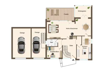 Einzigartiges Einfamilienhaus mit besonderer Architektur im beliebten Lingen - Darme! Bild 44