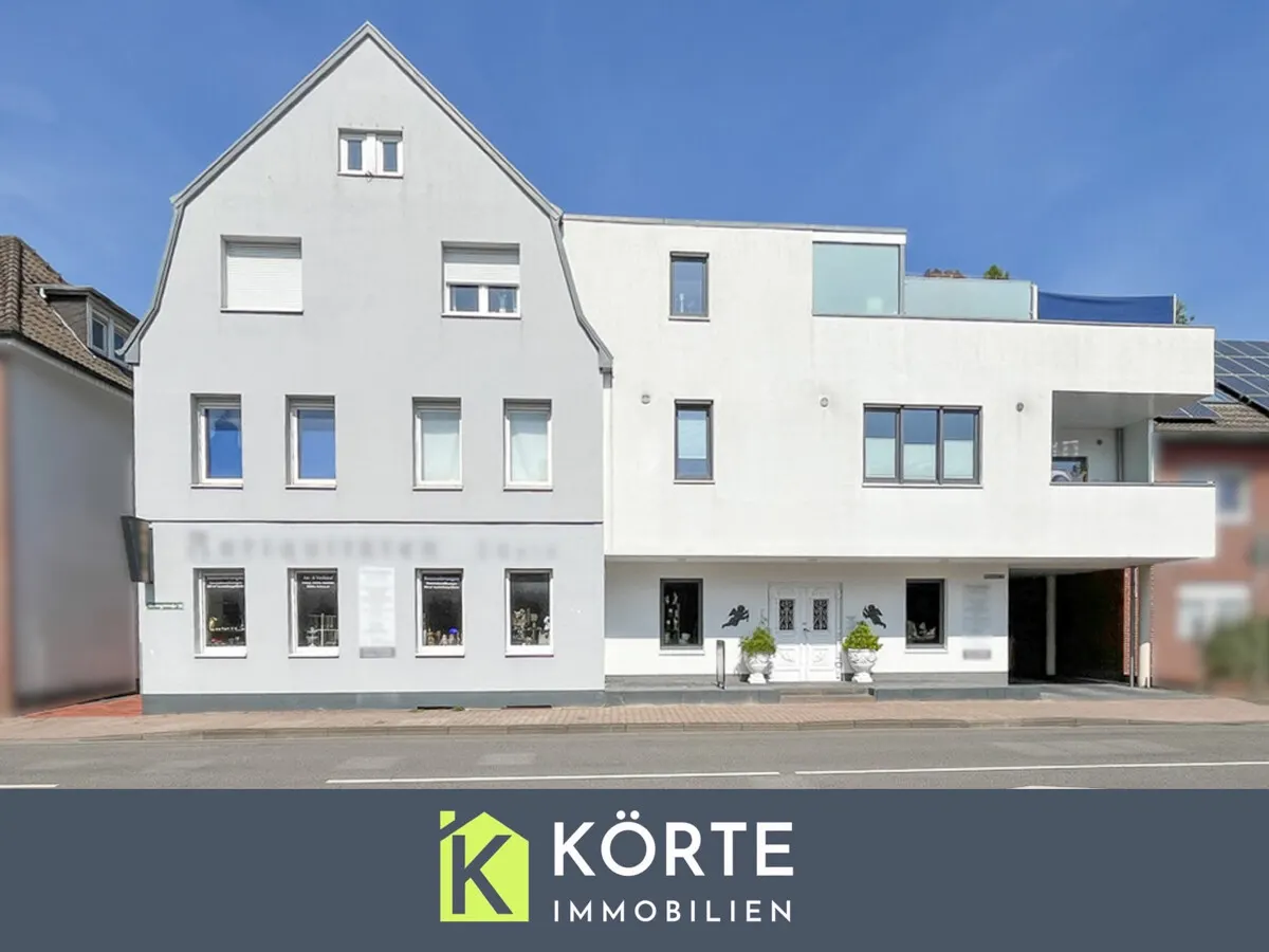 Attraktives Wohn- und Geschäftshaus auf großem Grundstück in direkter Innenstadtlage von Lingen!