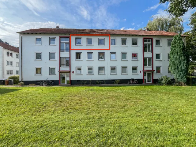 Zentrale und vermietete 3-Zimmer-Wohnung mit Balkon in Lingen zu kaufen!