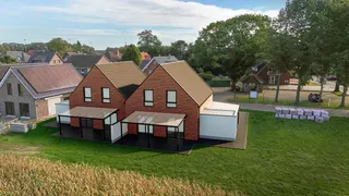 KfW55: Schlüsselfertige Neubau DHH links mit Wärmepumpe in ruhiger Wohnsiedlung von Andervenne! Bild 2