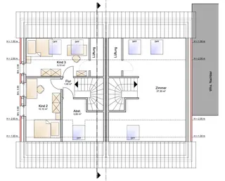 KfW 40 Tilgungszuschuss! Hochwertige Neubau DHH in familienfeundlicher Wohnlage von Lingen Heukamps Tannen Bild 16