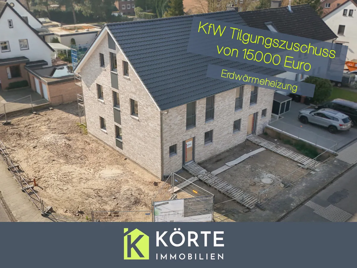 KfW 40 Tilgungszuschuss! Hochwertige Neubau DHH in familienfeundlicher Wohnlage von Lingen Heukamps Tannen