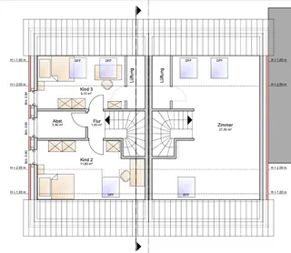 KfW 40 Tilgungszuschuss! Hochwertige Neubau DHH in familienfeundlicher Wohnlage von Lingen Heukamps Tannen Bild 18