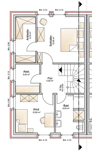 KfW 40 Tilgungszuschuss! Hochwertige Neubau DHH in familienfeundlicher Wohnlage von Lingen Heukamps Tannen Bild 14
