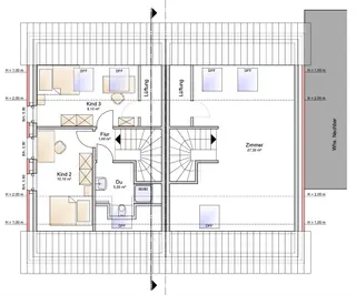 KfW 40 Tilgungszuschuss! Hochwertige Neubau DHH in familienfeundlicher Wohnlage von Lingen Heukamps Tannen Bild 12