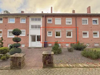 Teilmodernisierte Erdgeschosswohnung (Hochparterre) in Lingen Heukamps Tannen mit Garten, Garage und Keller zu verkaufen! Bild 3