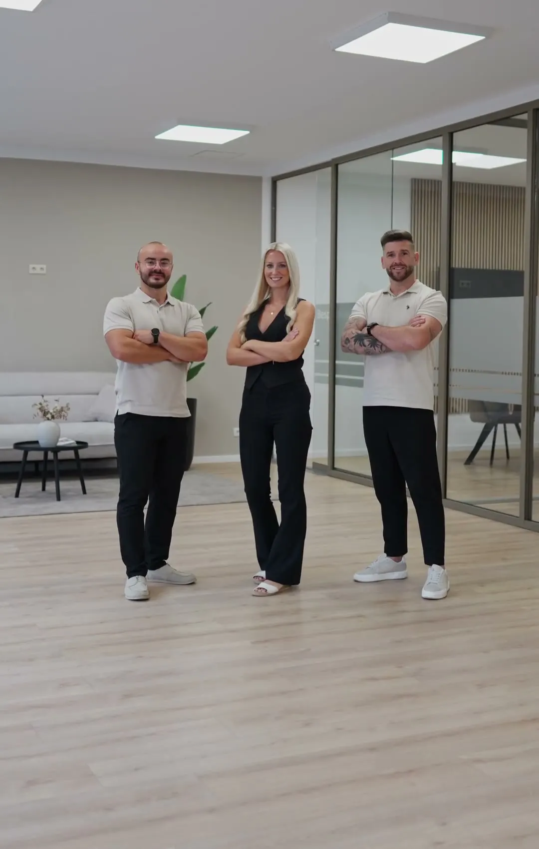 Das Team von Körte Immobilien im Büro in Lingen (Ems)